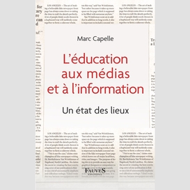 L'éducation aux médias et à l'information