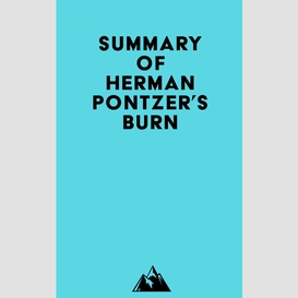 Summary of herman pontzer's burn