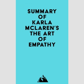 Summary of karla mclaren's the art of empathy