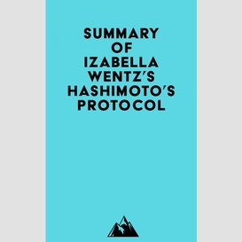 Summary of izabella wentz, pharmd.'s hashimoto's protocol