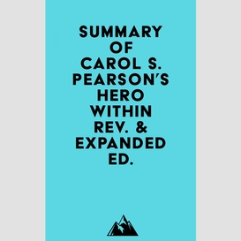 Summary of carol s. pearson's hero within - rev. & expanded ed.