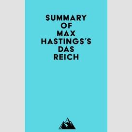 Summary of max hastings's das reich