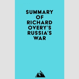 Summary of richard overy's russia's war