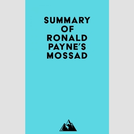 Summary of ronald payne's mossad