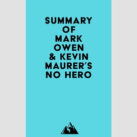 Summary of mark owen & kevin maurer's no hero