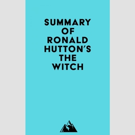 Summary of ronald hutton's the witch