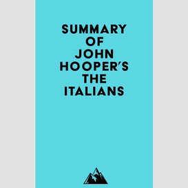 Summary of john hooper's the italians