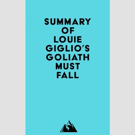 Summary of louie giglio's goliath must fall