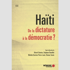 Haïti. de la dictature à la démocratie?