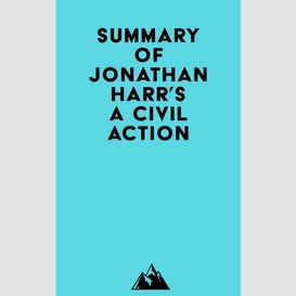 Summary of jonathan harr's a civil action