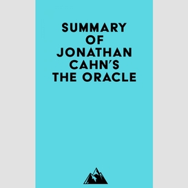 Summary of jonathan cahn's the oracle
