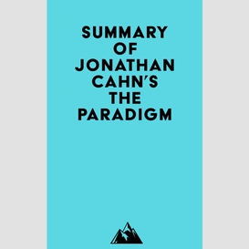 Summary of jonathan cahn's the paradigm