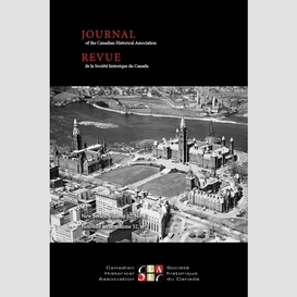 Journal of the canadian historical association. vol. 32 no. 1,  2022