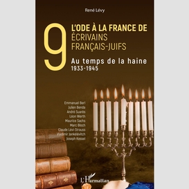 L'ode à la france de neuf écrivains français-juifs
