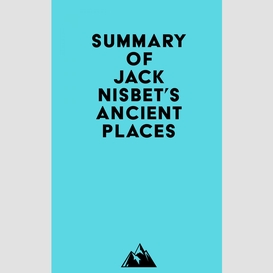 Summary of jack nisbet's ancient places