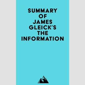Summary of james gleick's the information