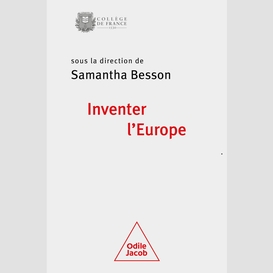 Inventer l'europe