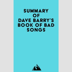 Summary of dave barry's dave barry's book of bad songs