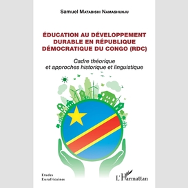 Éducation au développement durable en république démocratique du congo (rdc)