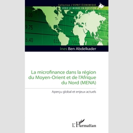 La microfinance dans la région du moyen-orient et de l'afrique du nord (mena)