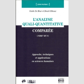 L'analyse quali-quantitative comparée (aqqc-qca)