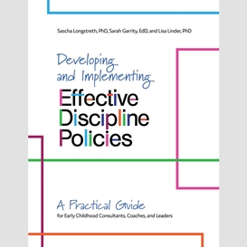 Developing and implementing effective discipline policies