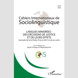 Langues minorées : des décisions de justice et de leurs effets