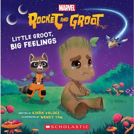 Rocket and groot storybook: little groot, big feelings