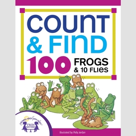 Count & find 100 frogs and 10 flies