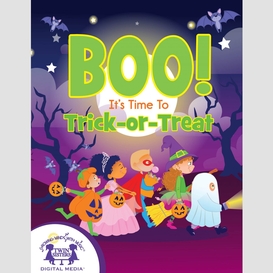 Boo! it's time to trick-or-treat
