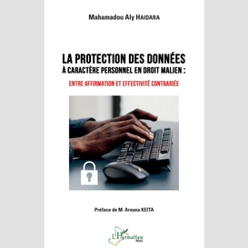 Protection des données à caractère personnel en droit malien