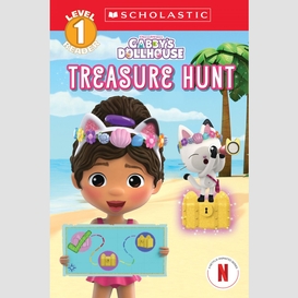 Gabby's dollhouse: treasure hunt (scholastic reader, level 1)