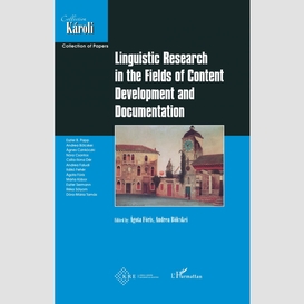 Linguistic research in the fields of content development and documentation