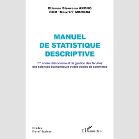 Manuel de statistique descriptive