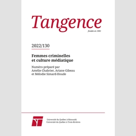 Tangence. no. 130,  2022