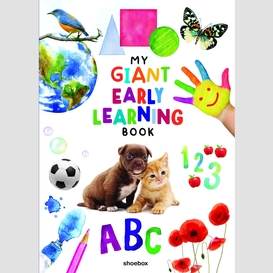 My giant early learning book