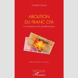 Abolition du franc cfa