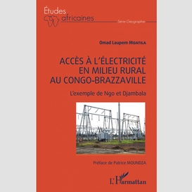 Accès à l'électricité en milieu rural au congo-brazzaville