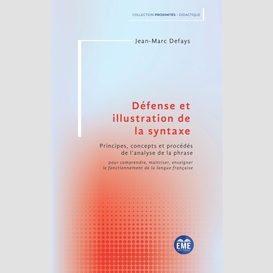 Défense et illustration de la syntaxe