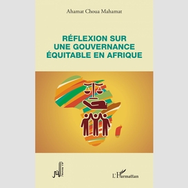 Réflexion sur une gouvernance équitable en afrique