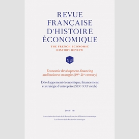 Développement économique, financement et stratégie d'entreprise (xixe-xxie siècle)