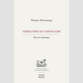 Territoire de l'ordinaire