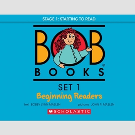 Bob books - set 1: beginning readers | phonics, ages 4 and up, kindergarten (stage 1: starting to read)