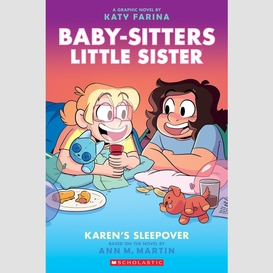 Karen's sleepover: a graphic novel (baby-sitters little sister #8)