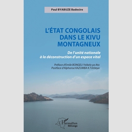 L'état congolais dans le kivu montagneux