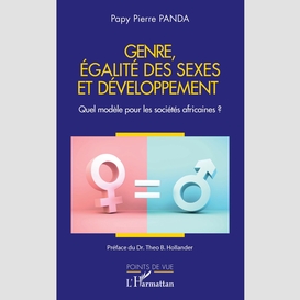 Genre, égalité des sexes et développement