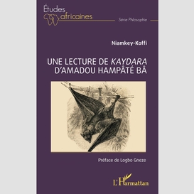 Une lecture de kaydara d'amadou hampâté bâ