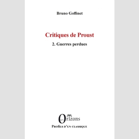 Critiques de proust