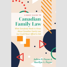 A basic guide to canadian family law