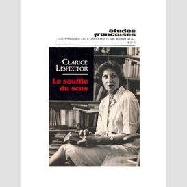 Études françaises. volume 25, numéro 1, été 1989